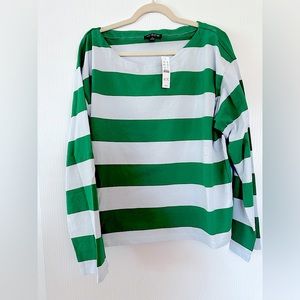 JCrew Rugby Stripe Tee